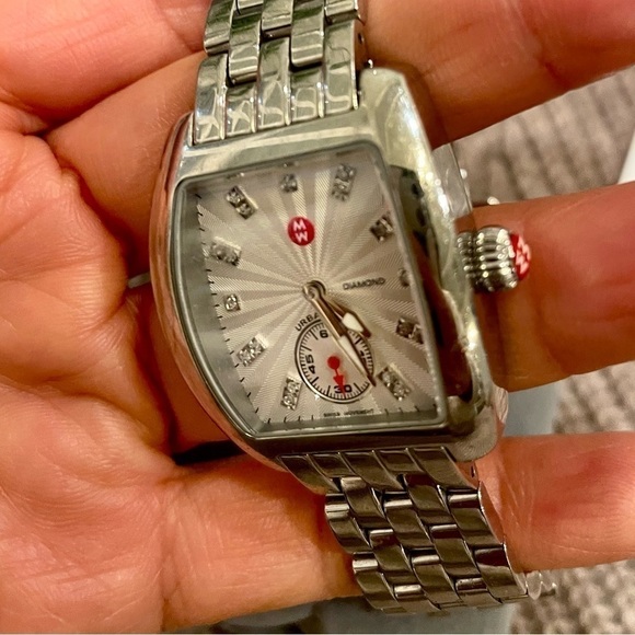 💯% authentic Michele diamond watch - Picture 8 of 8